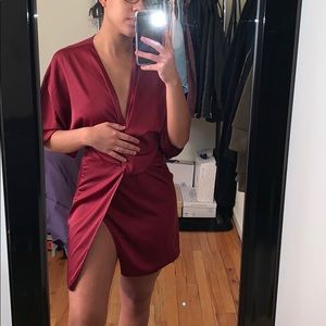 Fashion Nova Satin Dress, BRAND NEW!